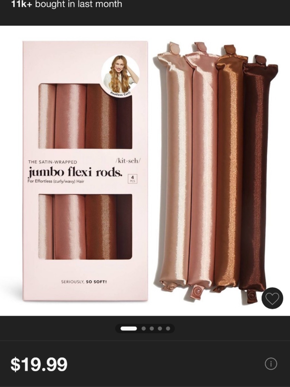 New heatless curlers